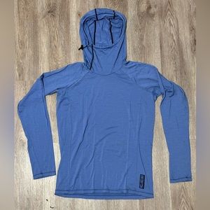 Melanzana wool sun hoodie